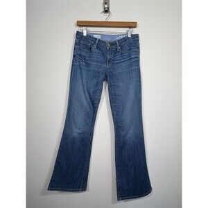 Gap 1969 Sexy Boot Jeans Medium Wash Stretch Denim Size 27 Regular